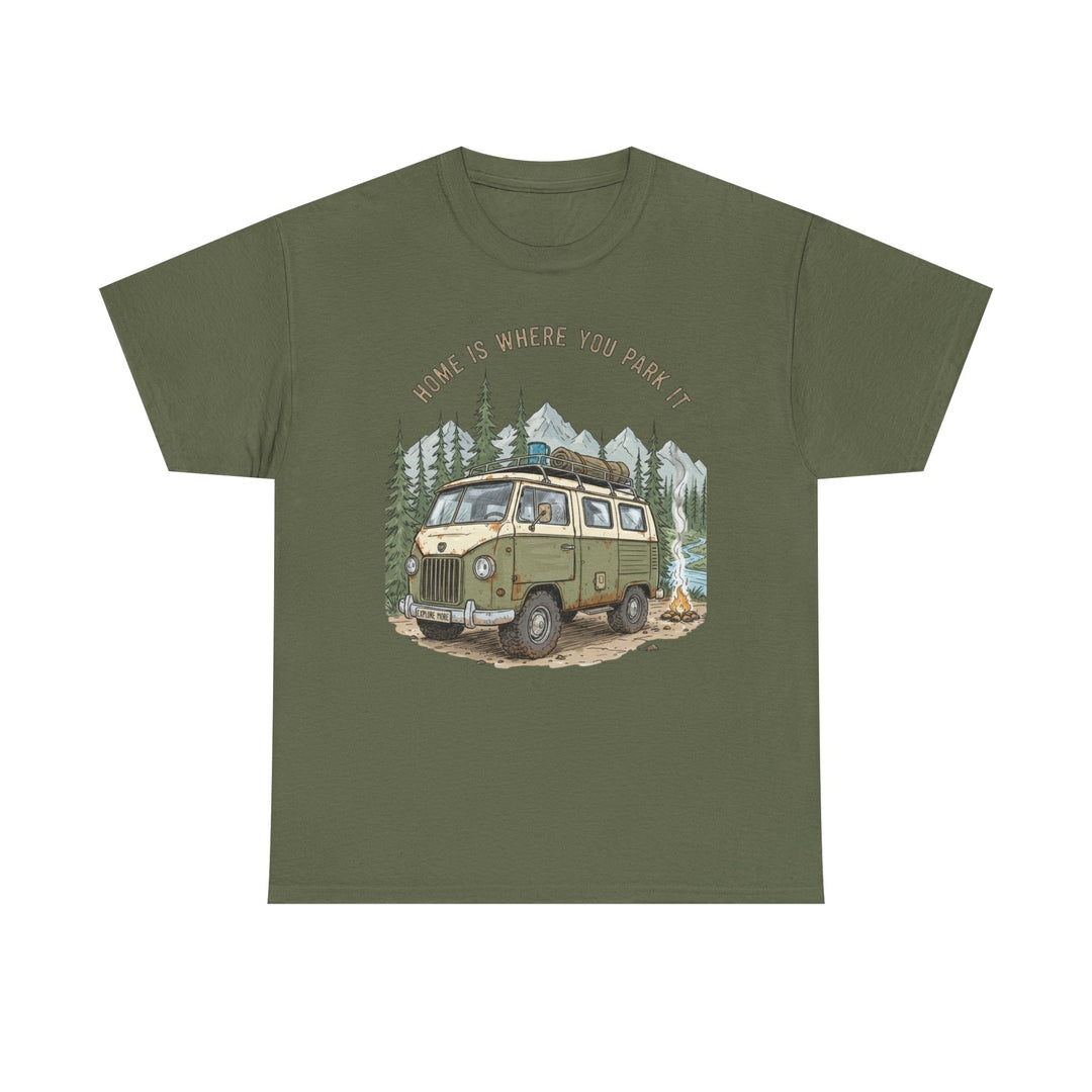 Transient Home T-Shirt — Mobile Heritage Graphic