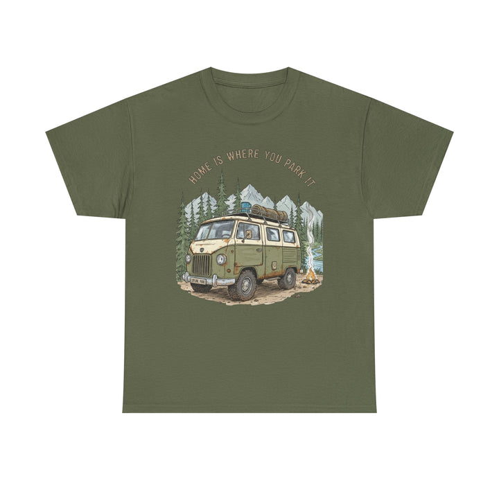 Transient Home T-Shirt — Mobile Heritage Graphic