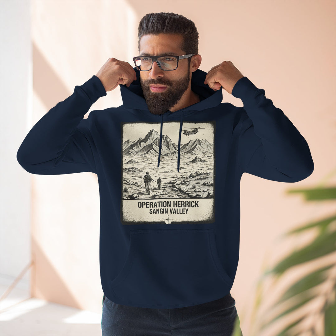 Op Herrick Sangin Valley Hoodie - Helmand Province Military Heritage