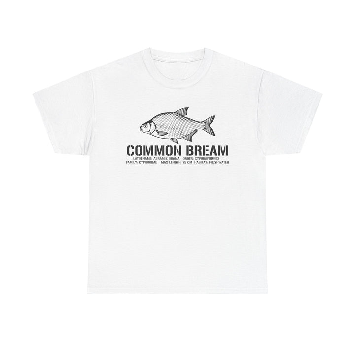 Common Bream Fishing Tee — Vintage Fish Illustration T-Shirt
