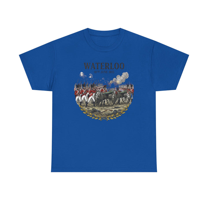 Waterloo 18th June 1815 T-Shirt — Historical Battle Commemorative Tee