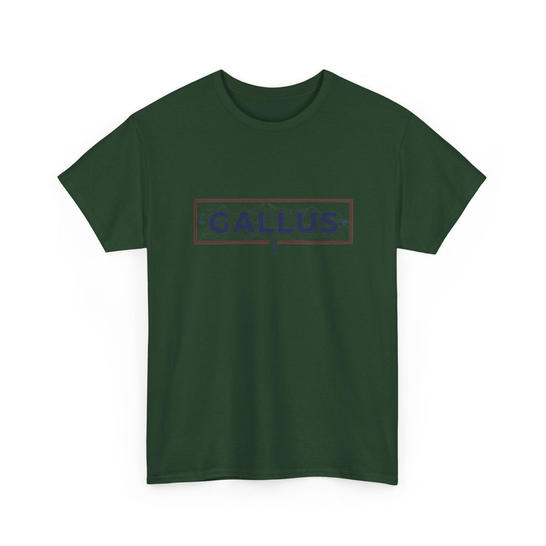 Portugal Map T-Shirt — Gallus Logo Travel Tee