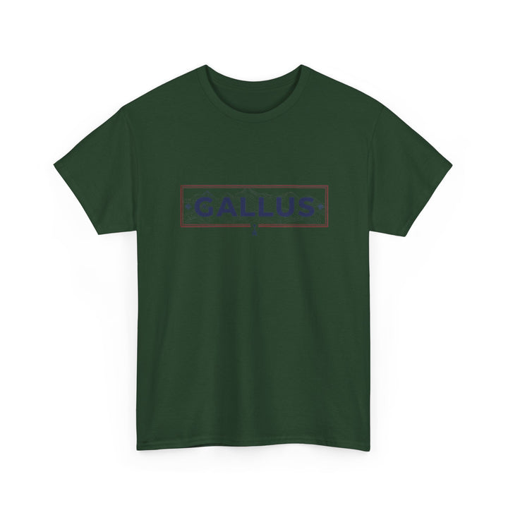 Portugal Map T-Shirt — Gallus Logo Travel Tee