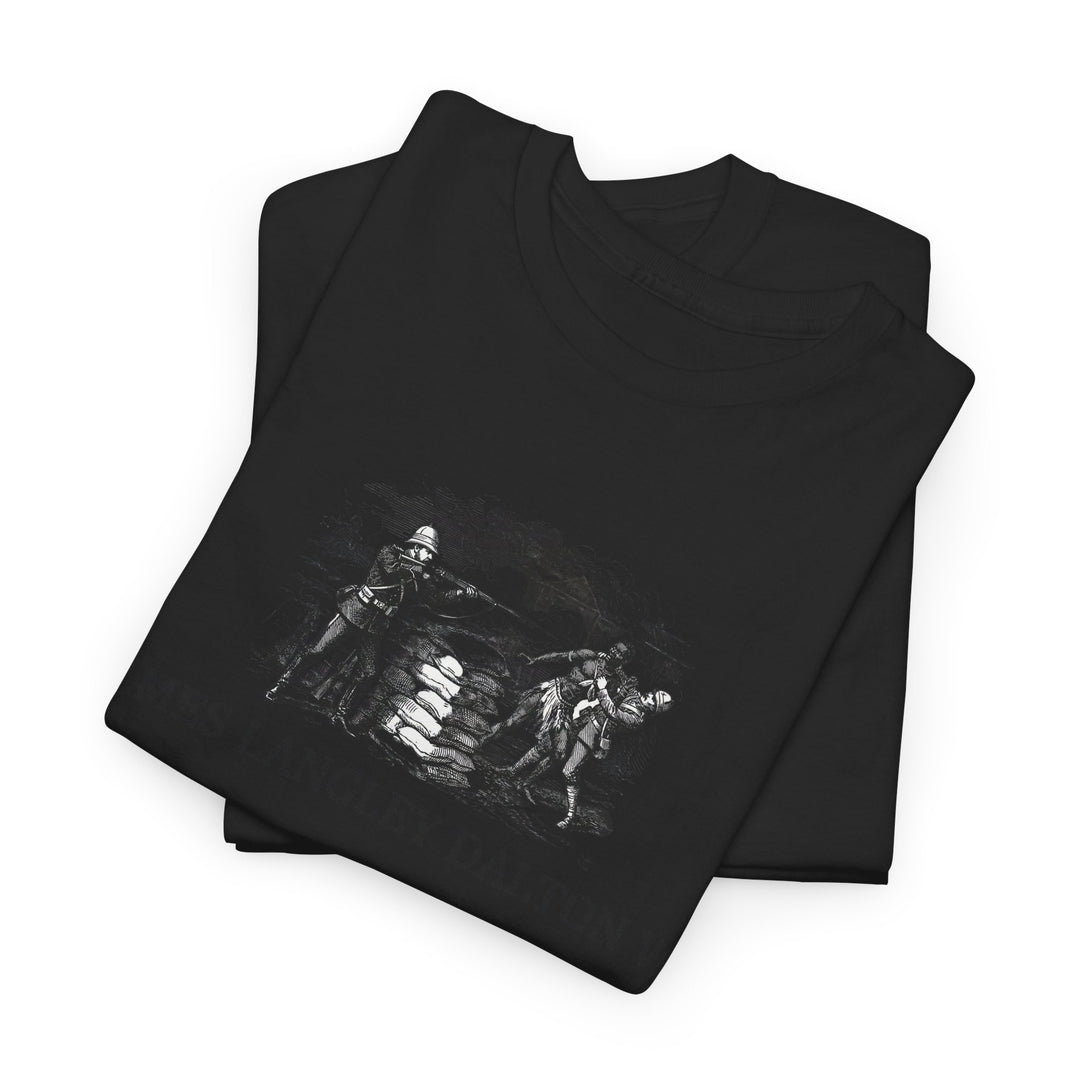 Dalton VC Rorke’s Drift Tribute T-Shirt honoring James Langley Dalton’s courage in 1879. A bold Anglo-Zulu War heritage design.