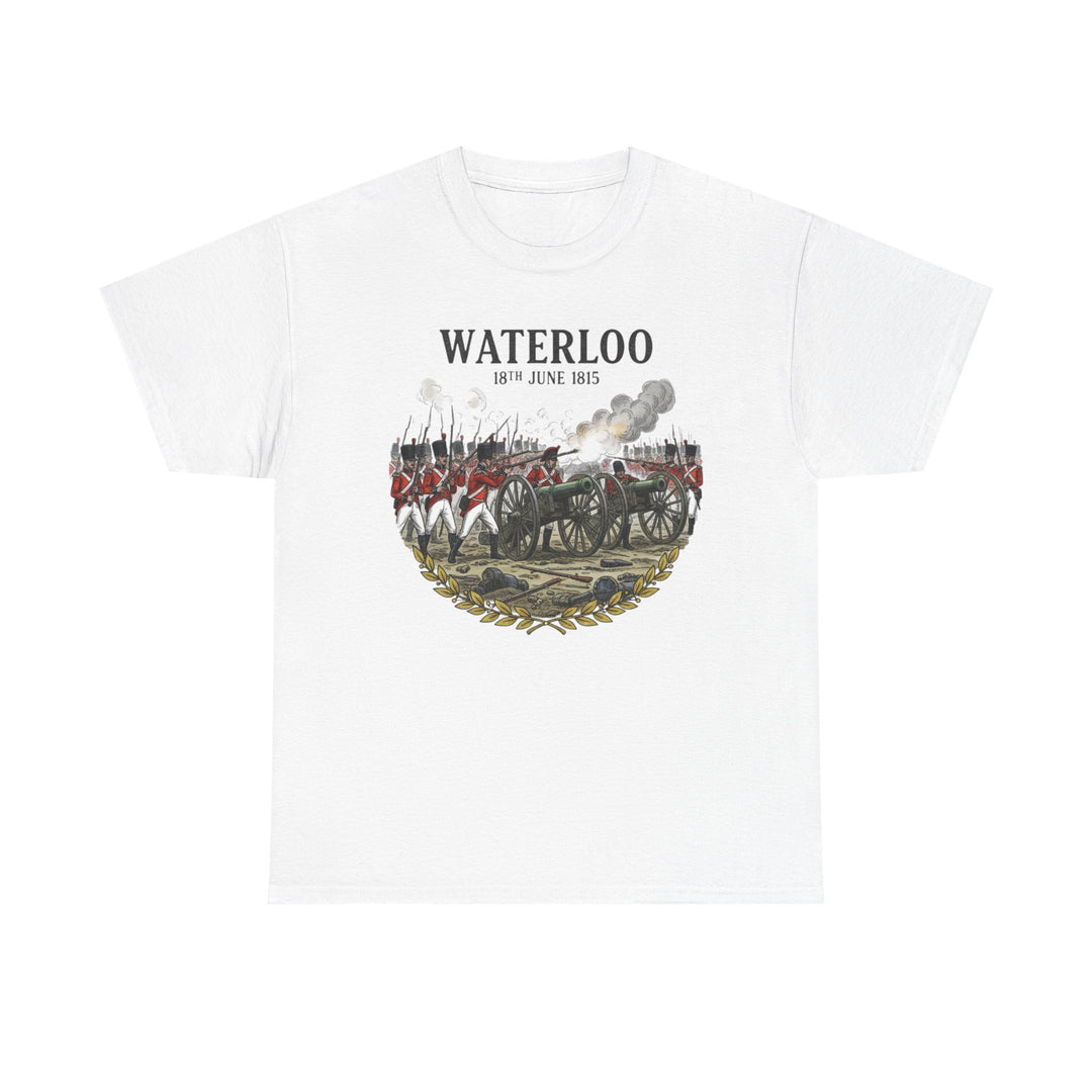 Waterloo 18th June 1815 T-Shirt — Historical Battle Commemorative Tee