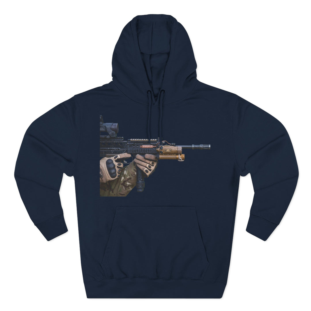 SA80 British Military Rifle Hoodie - Op Herrick Heritage Graphic