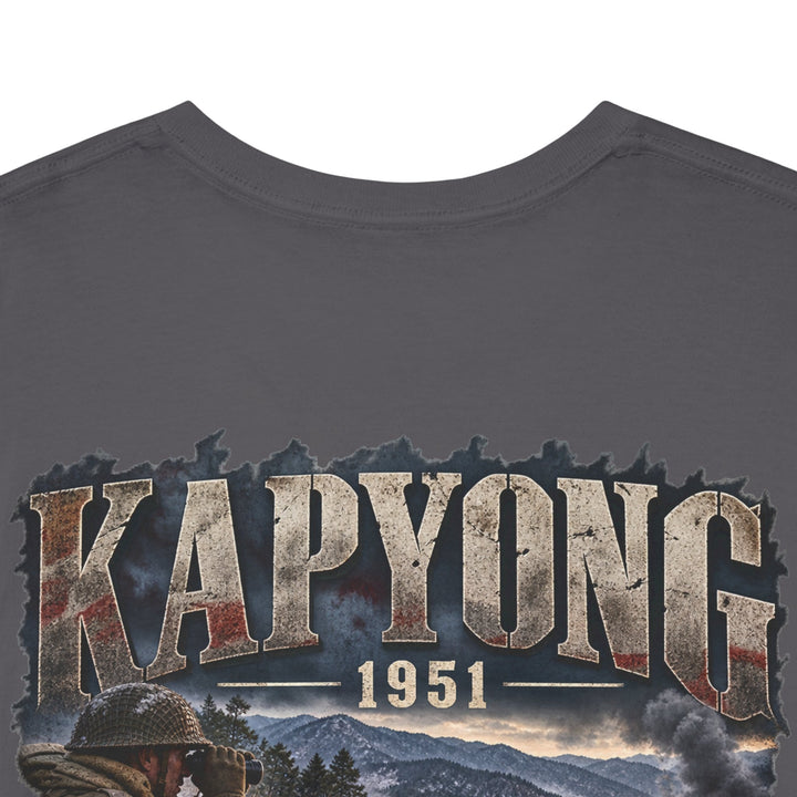 Kapyong 1951 Vintage Battle Scene Tee