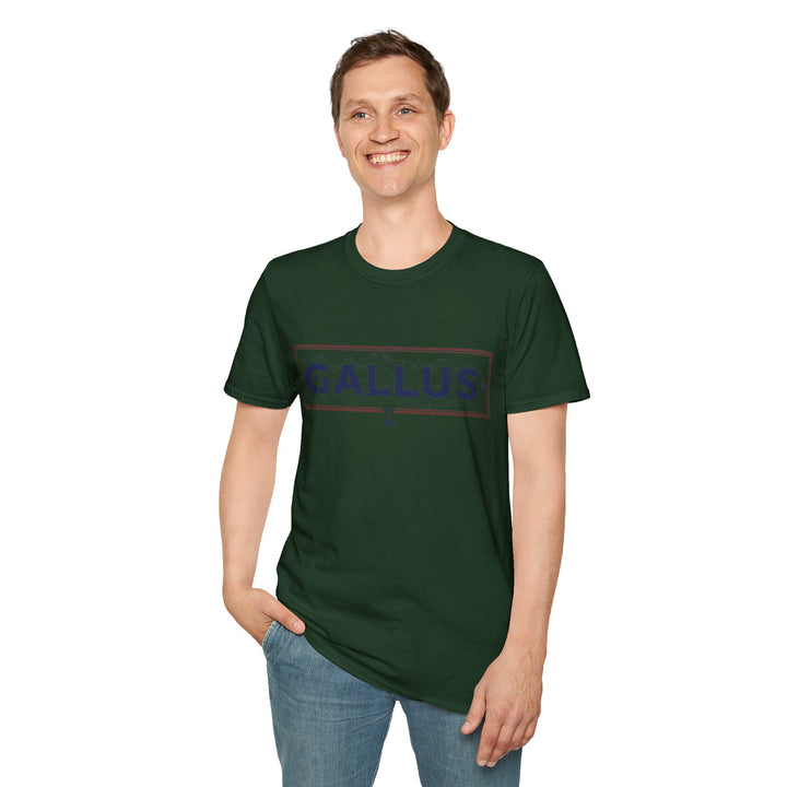 Gallus Street Sign T-Shirt — Vintage Road-Style Graphic Tee