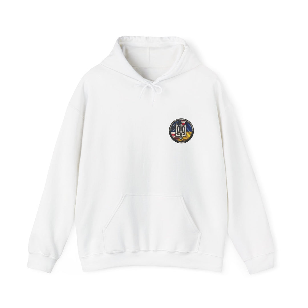 Ukraine Support Hoodie — RDCU US/UKRAINE Design