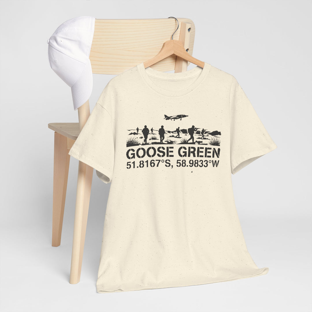 Goose Green 1982 T-Shirt — Falklands War Heritage Graphic