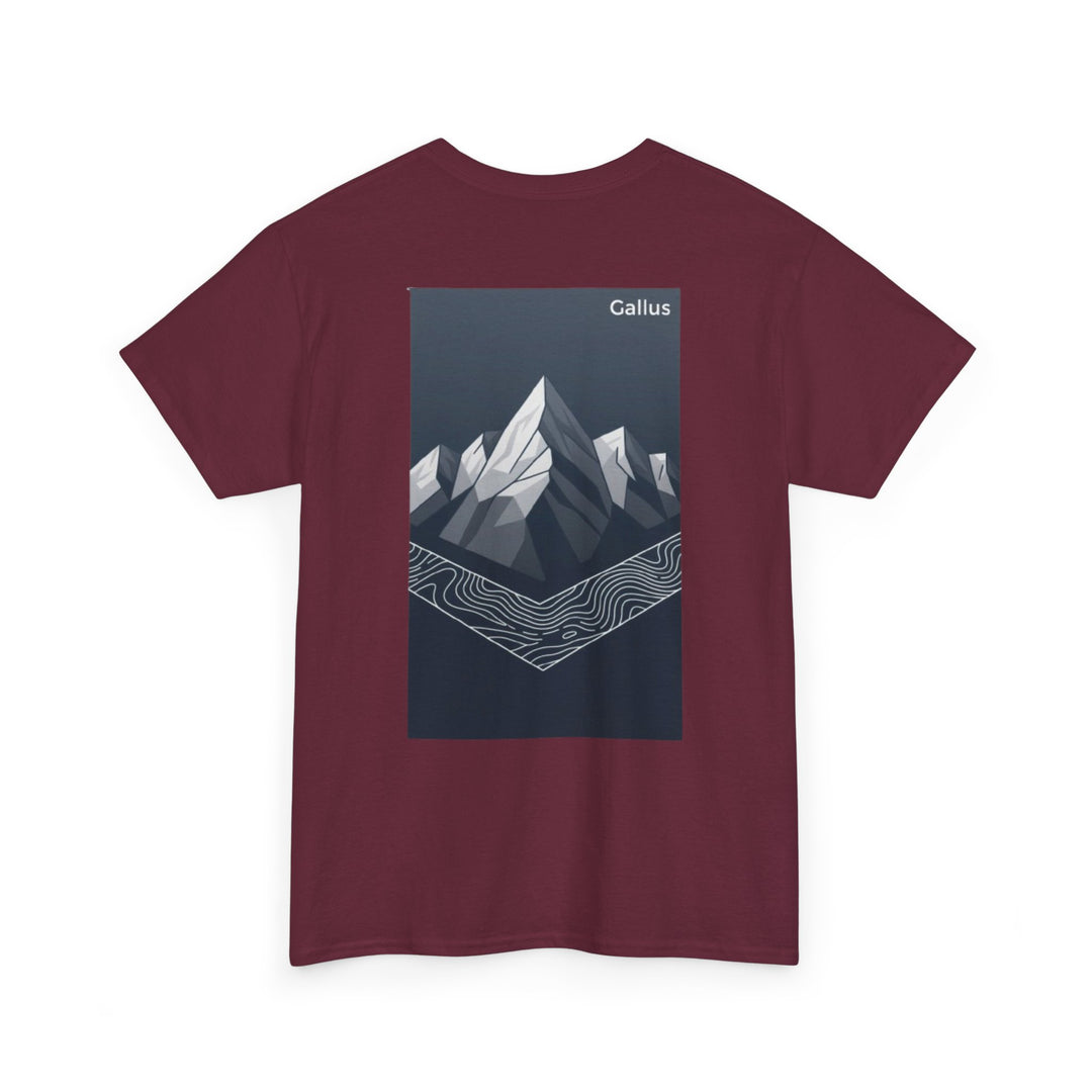 Mountain Graphic Tee — Gallus Logo Adventure T‑Shirt
