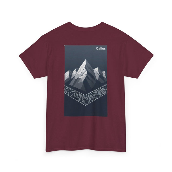 Mountain Graphic Tee — Gallus Logo Adventure T‑Shirt