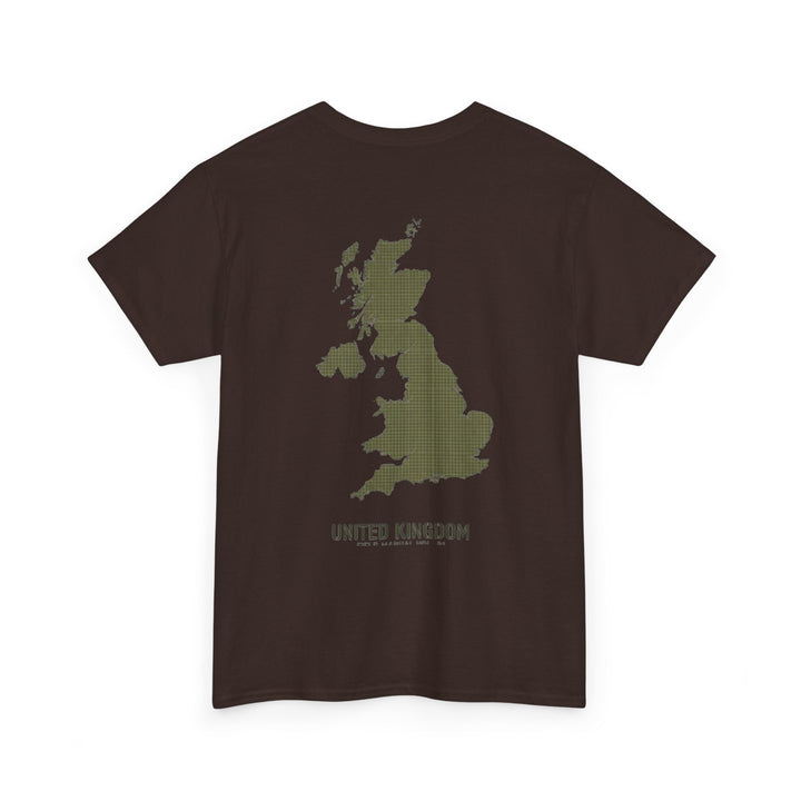 United Kingdom Map T-Shirt — Minimal UK Outline Tee