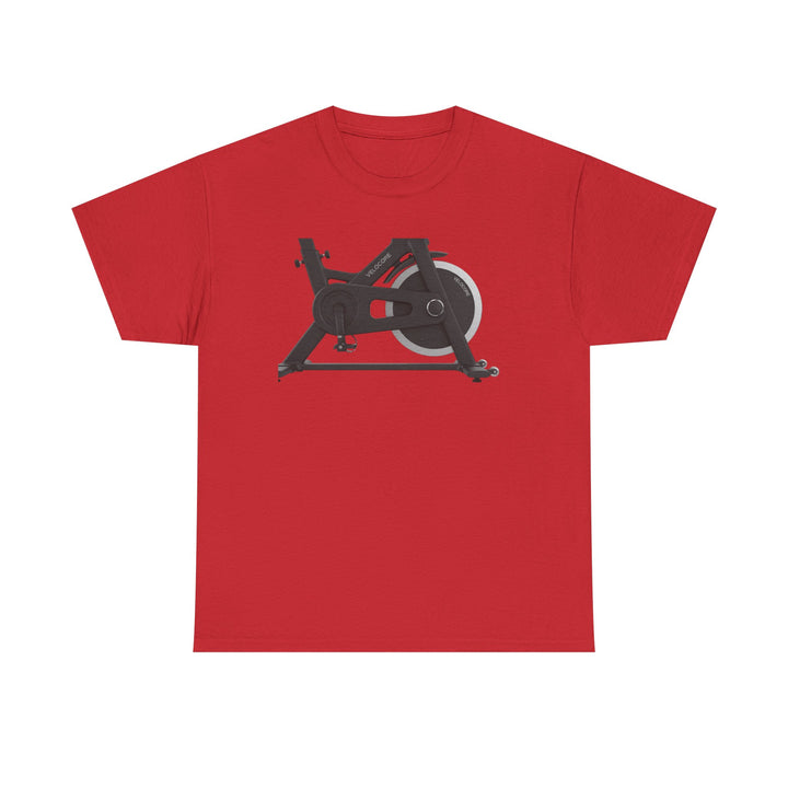 Spinning Bike T-Shirt – lightweight, breathable cotton designed for indoor cycling and workouts. Comfortable, durable, and perfect for active lifestyles.
