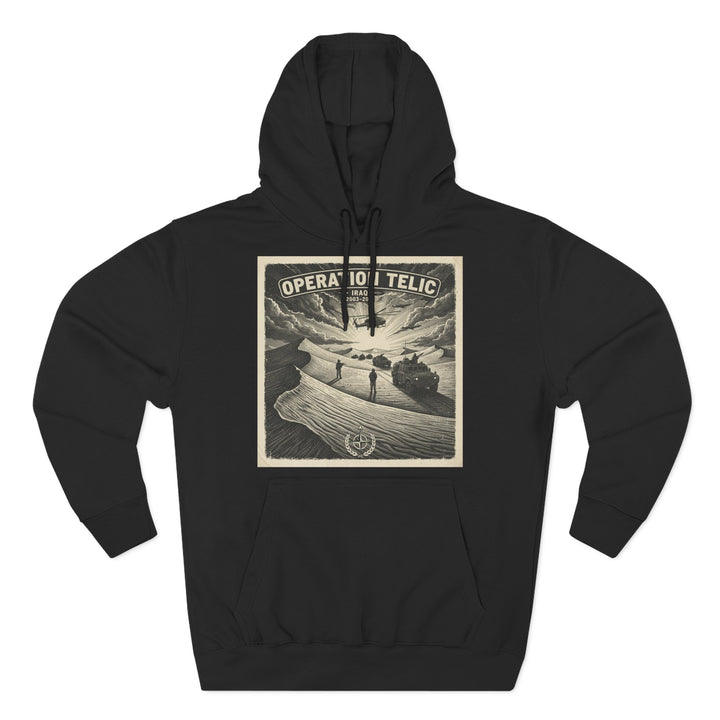 Op Telic Iraq Hoodie — Southern Provinces Military Heritage Graphic
