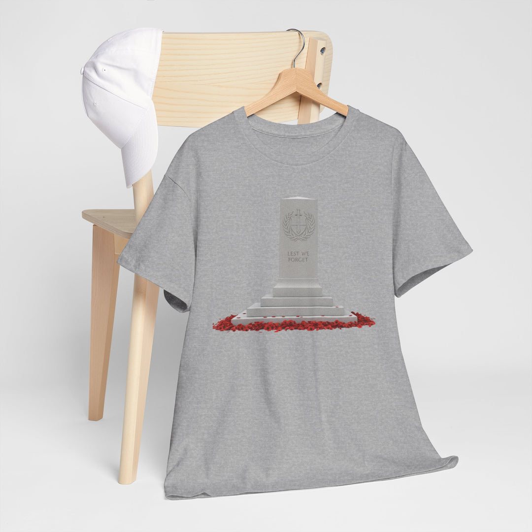 Cenotaph Memorial Tee — Tribute &amp; Remembrance Shirt