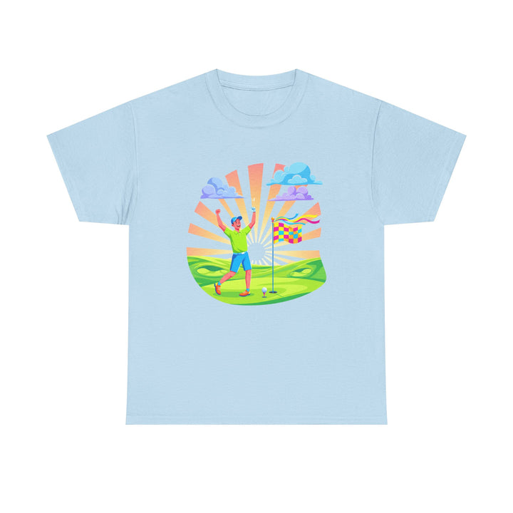Golf Swing Silhouette Graphic Tee