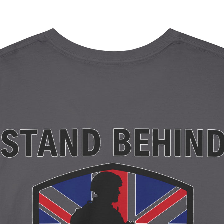 British Flag Military Support Tee