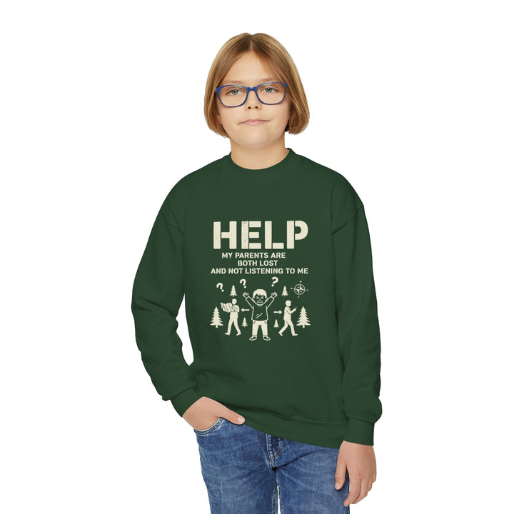 Youth Crewneck Sweatshirt — &