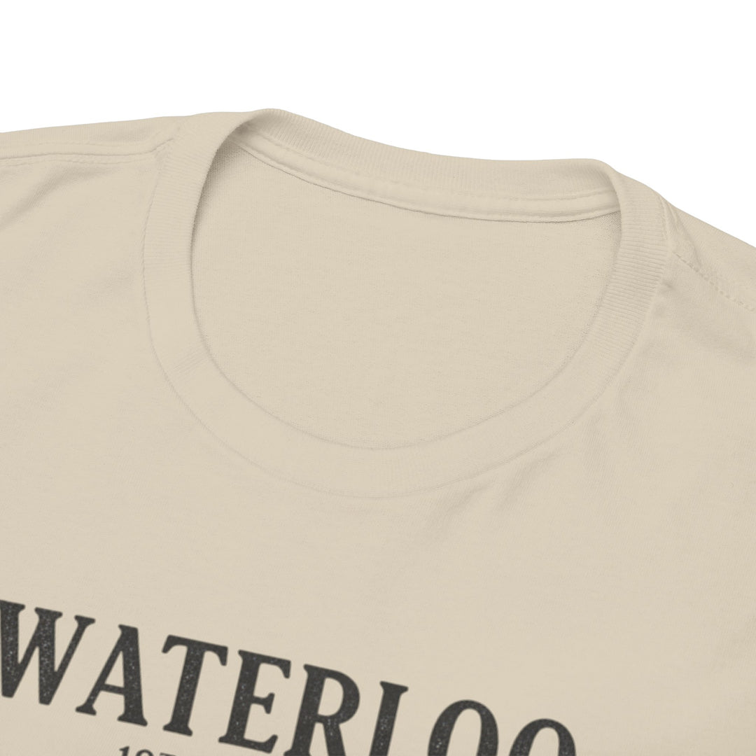 Waterloo 18th June 1815 T-Shirt — Historical Battle Commemorative Tee