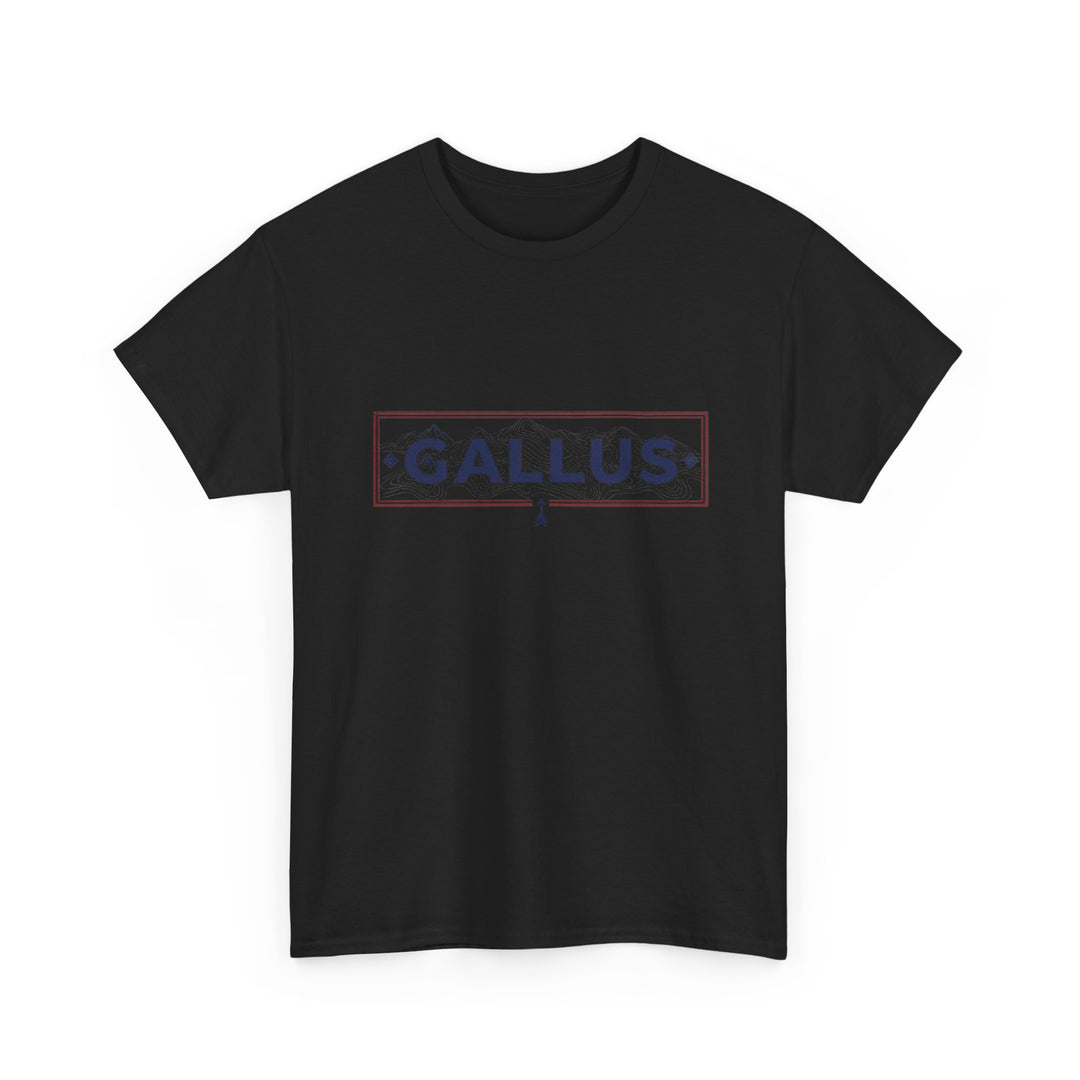 France Map Tee with "GALLUS" Chest Logo