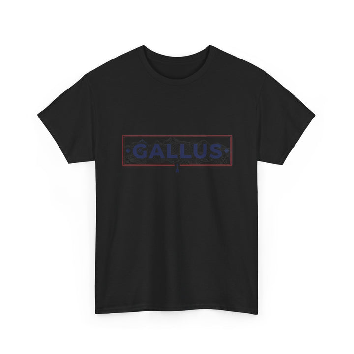 France Map Tee with "GALLUS" Chest Logo