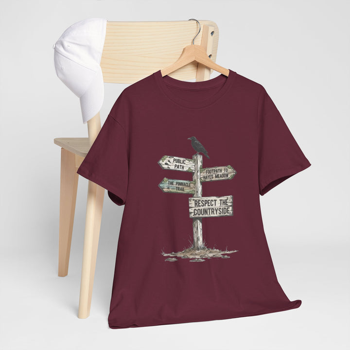 Respect the Countryside T-Shirt — Rural Heritage Graphic
