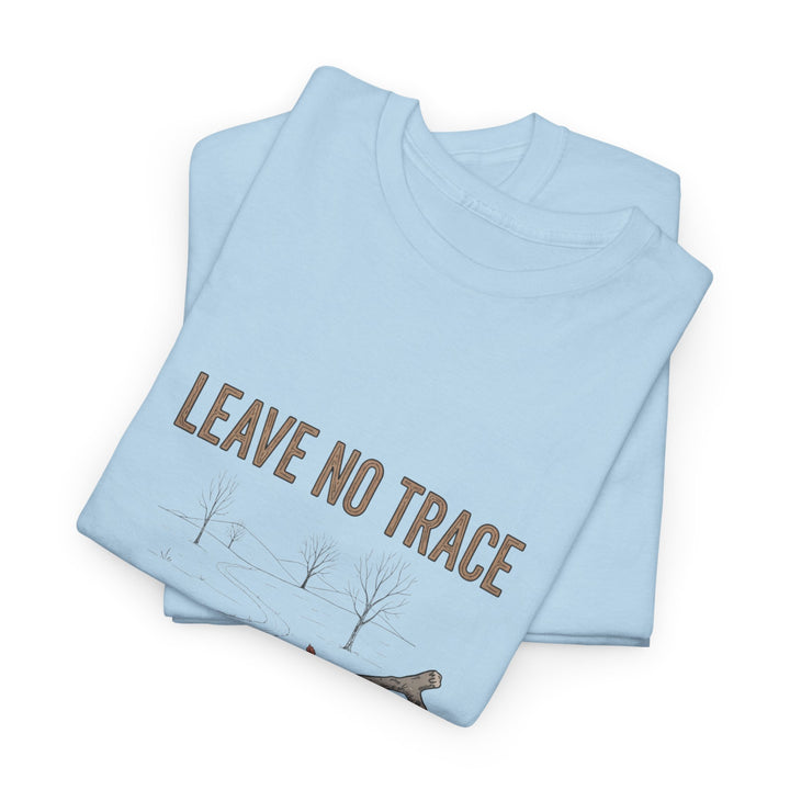 Leave No Trace Countryside Tee – a soft, breathable cotton T-shirt promoting respect for nature and responsible outdoor living.