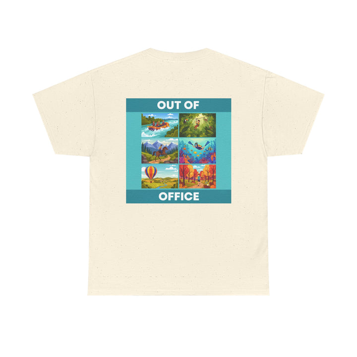 Out of Office Tee — Travel Scenes Graphic T-Shirt