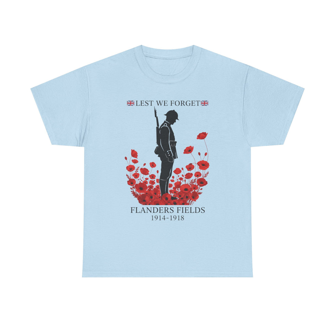 Flanders 1914–1918 T-Shirt — Great War Heritage Graphic