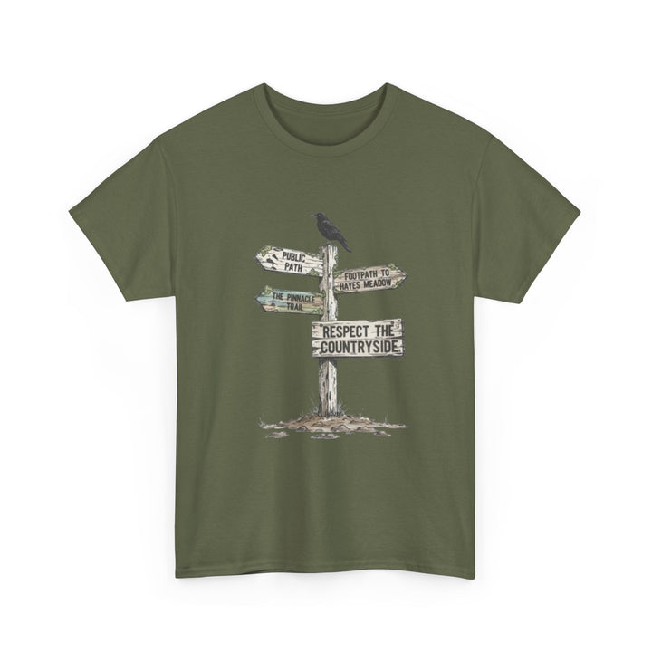 Respect the Countryside T-Shirt — Rural Heritage Graphic