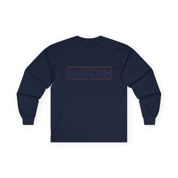Spain Map Long Sleeve Tee — Gallus Logo Travel Shirt