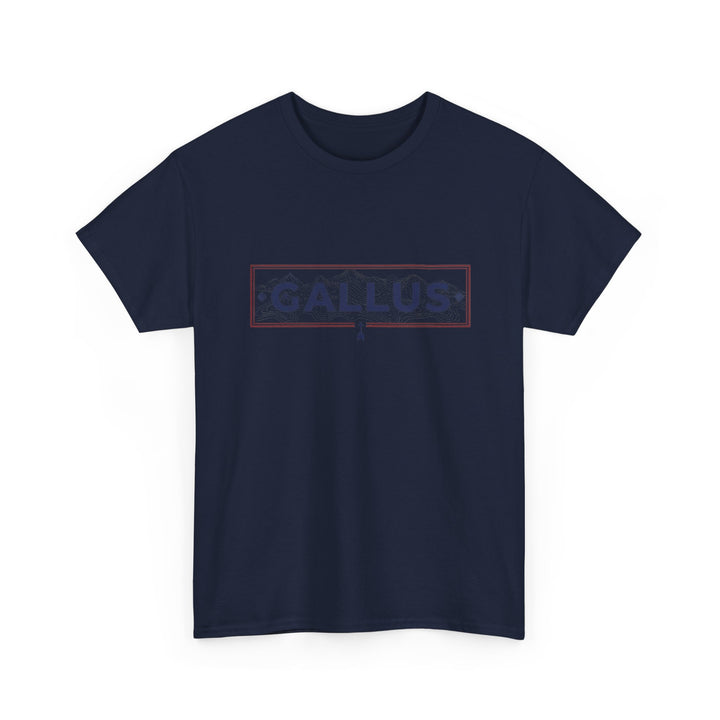 Mountain Graphic Tee — Gallus Logo Adventure T‑Shirt
