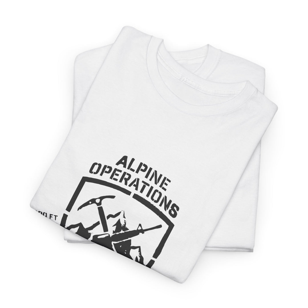 Alpine Operations Cotton Hiking Tee - Mountain Badge Edition