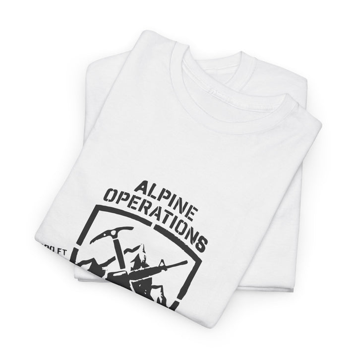 Alpine Operations Cotton Hiking Tee - Mountain Badge Edition
