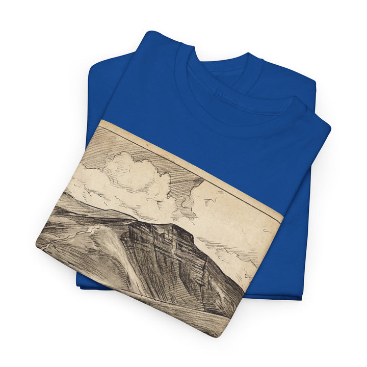 Pen y Fan Summit Coordinates T-Shirt — Vintage Mountain Peak Tee