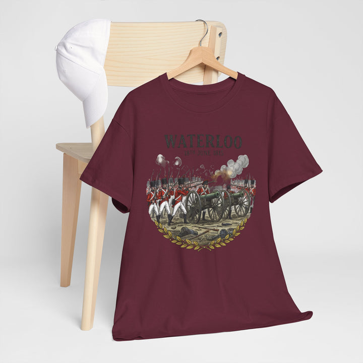 Waterloo 18th June 1815 T-Shirt — Historical Battle Commemorative Tee
