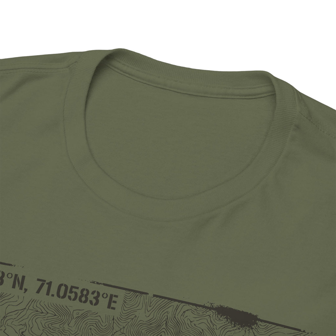 Kunar Province 2005 Map T-Shirt - Afghanistan Military Heritage Graphic Tee