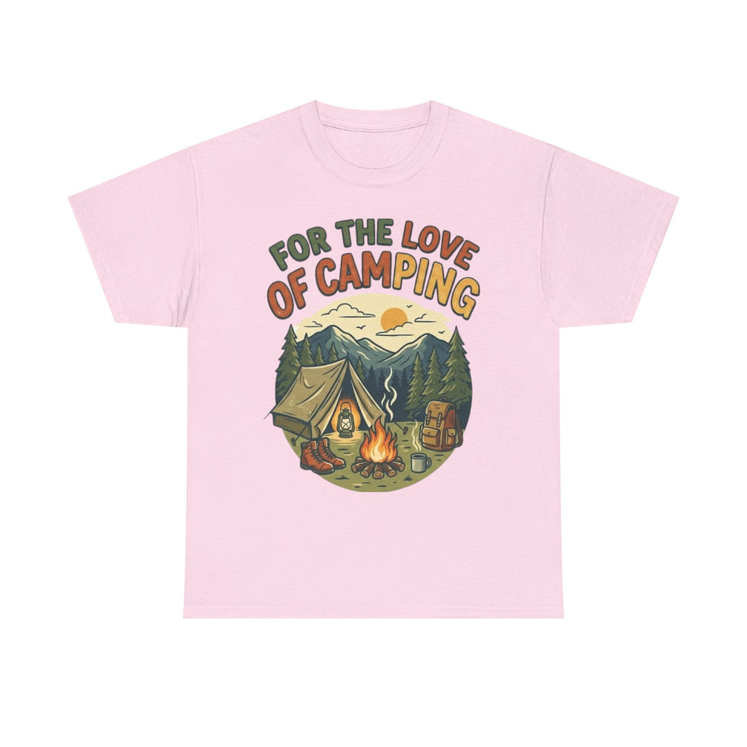 Retro Campfire Graphic T-Shirt - Vintage Style Camping Tee