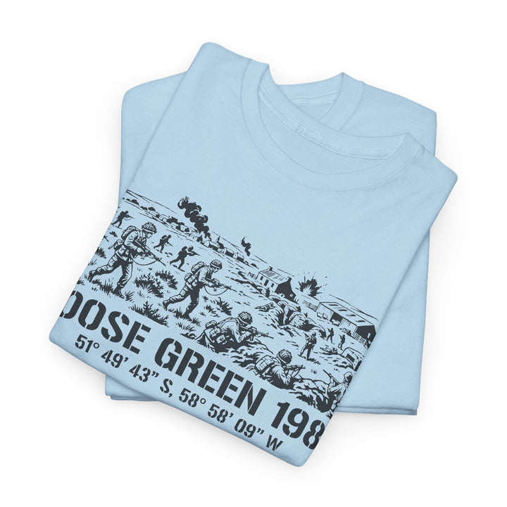 Goose Green 1982 T-Shirt - Falklands War Military Heritage Graphic