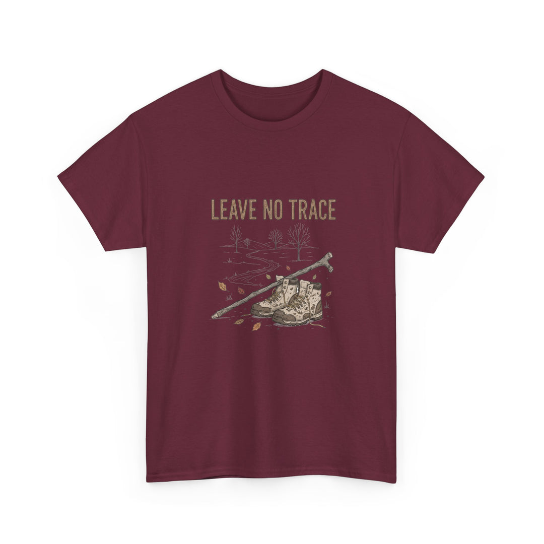 Leave No Trace Countryside Tee – a soft, breathable cotton T-shirt promoting respect for nature and responsible outdoor living.