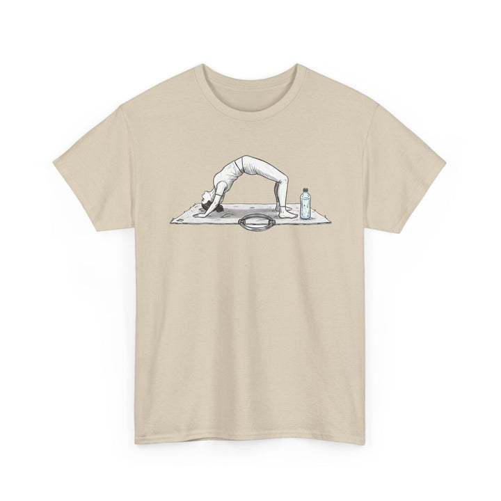 Pilates T‑Shirt – soft, breathable cotton designed for Pilates workouts. Comfortable, flexible, and perfect for reformer classes or everyday activewear.