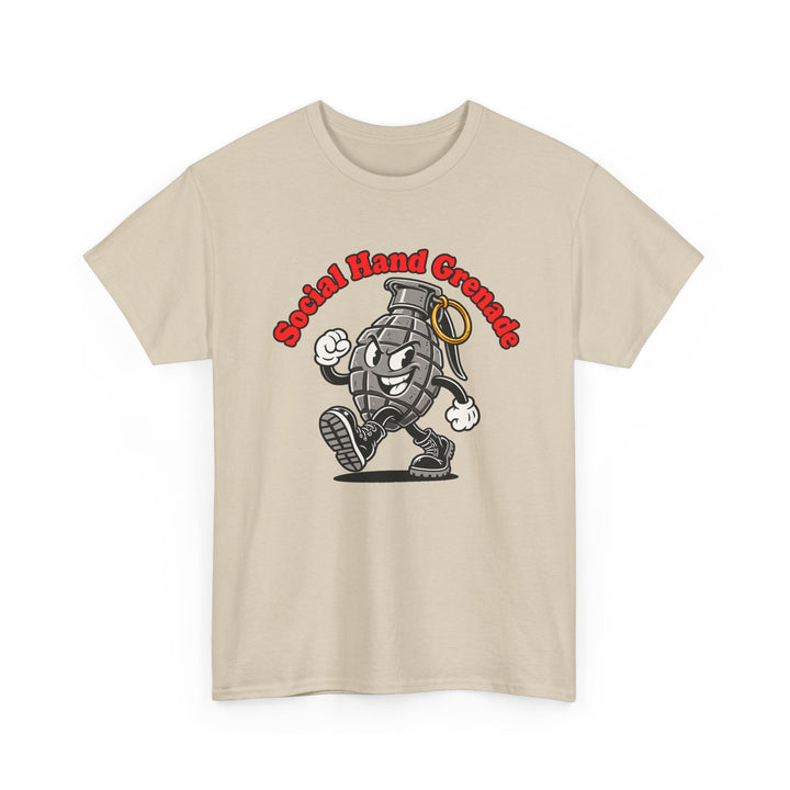 Social Hand Grenade T-Shirt — Military Humour Tee