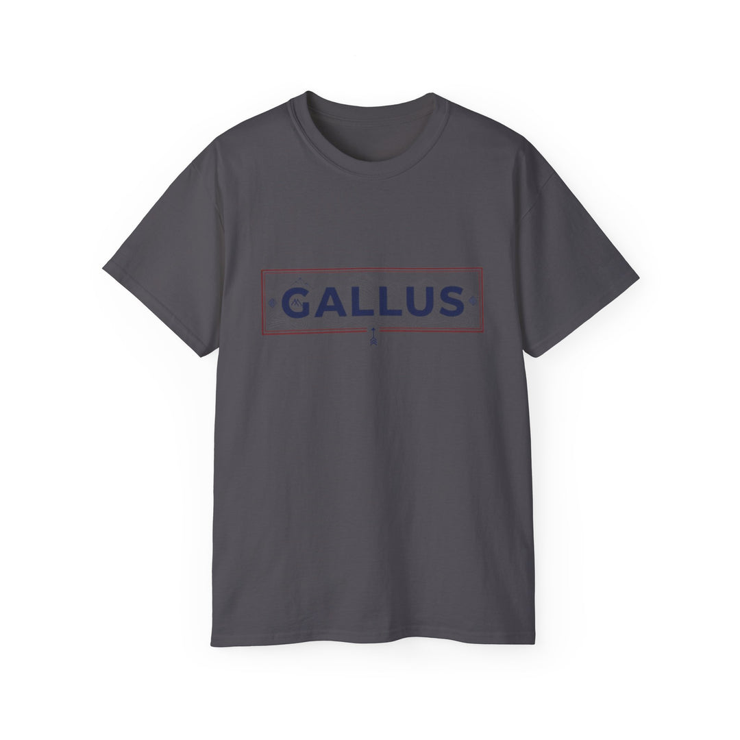Gallus Logo T-Shirt — Vintage Boxed Graphic Tee