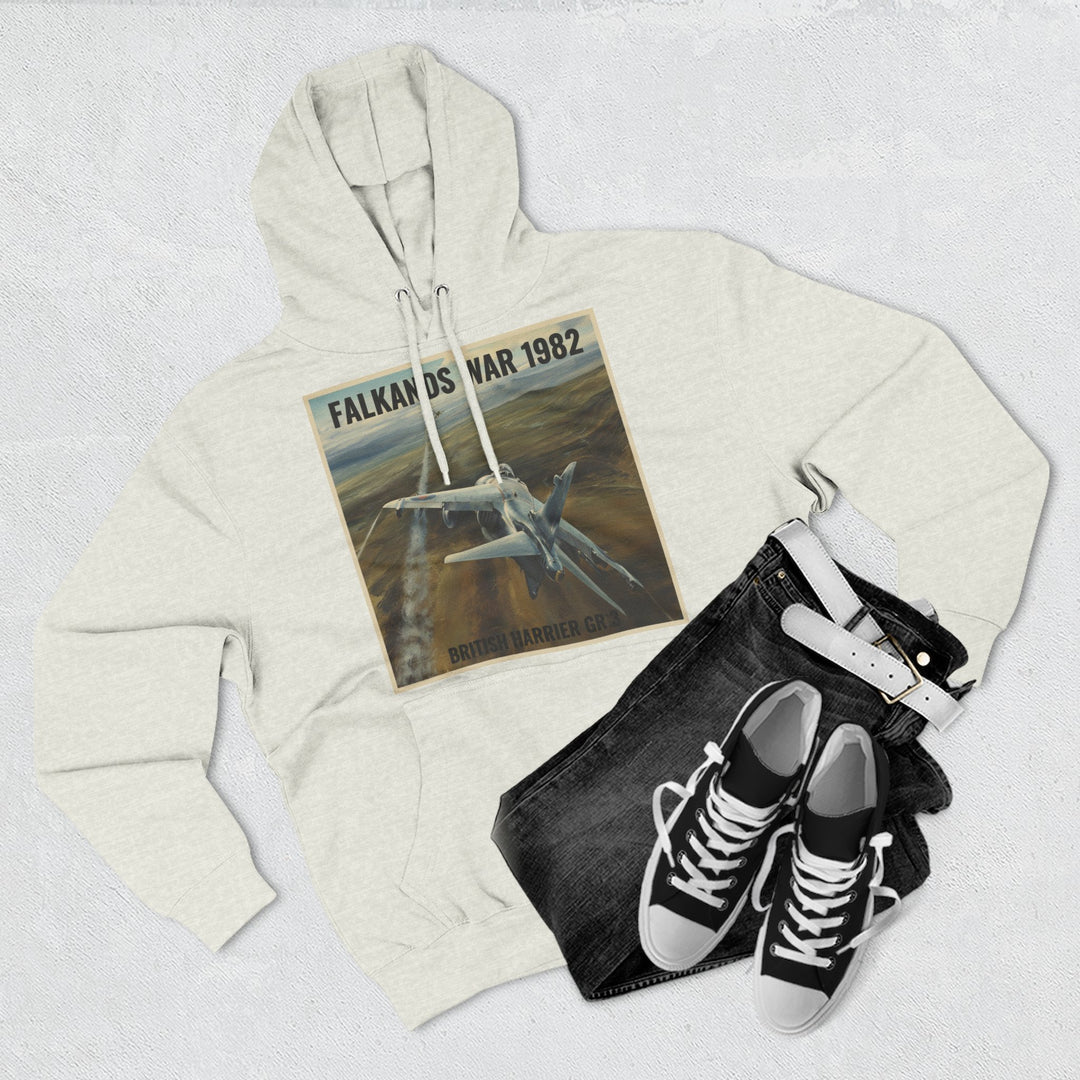 Sea Harrier 1982 Hoodie — Falklands War Naval Aviation Heritage