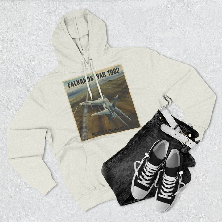 Sea Harrier 1982 Hoodie — Falklands War Naval Aviation Heritage