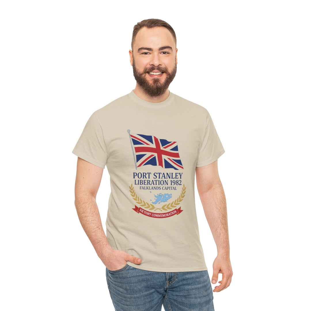 Port Stanley 1982 T-Shirt - Falklands War Victory Heritage Graphic