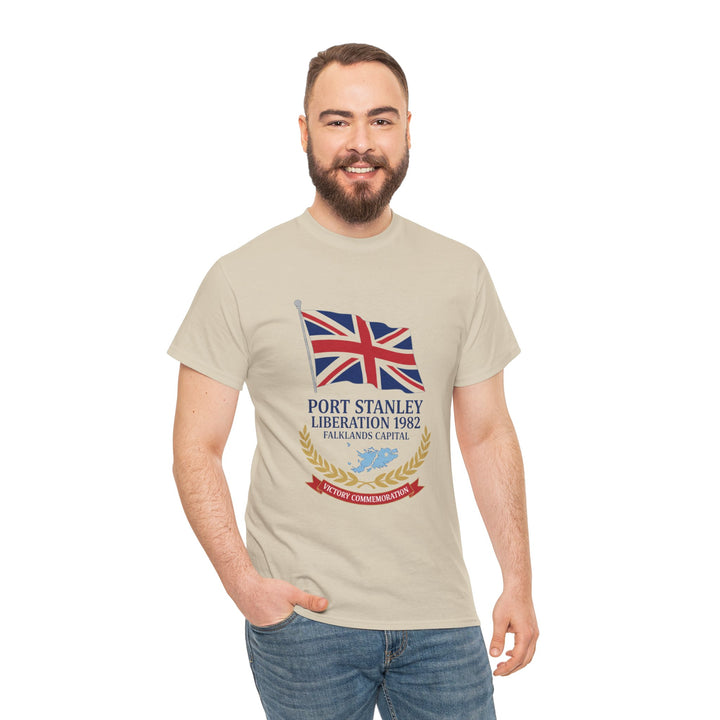 Port Stanley 1982 T-Shirt - Falklands War Victory Heritage Graphic