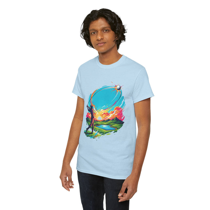 Golf Sunset T-Shirt for Golf Lovers