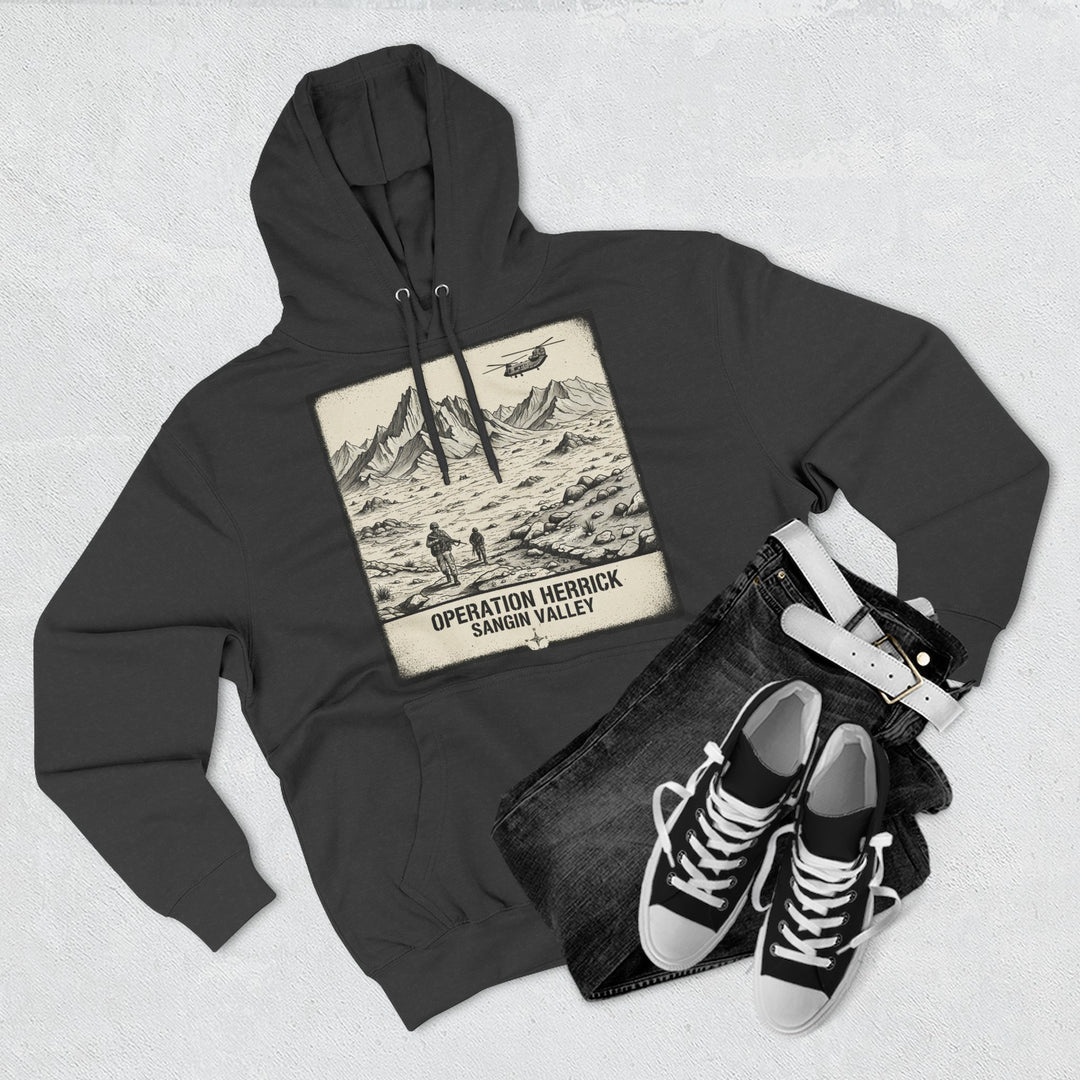Op Herrick Sangin Valley Hoodie - Helmand Province Military Heritage